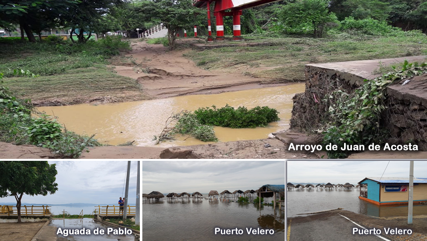 C.R.A evalúa zonas críticas por impacto de IOTA en el Atlántico.