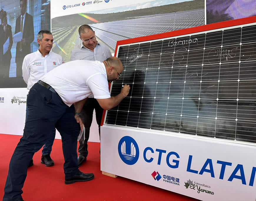 Con licenciamiento al proyecto "El Yarumo", C.R.A. ratifica compromiso hacia la Transición Energética en el Atlántico