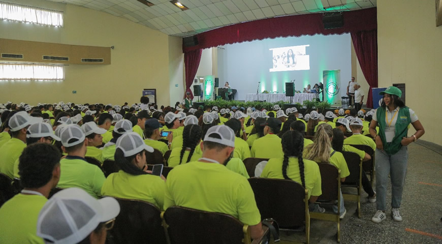 Encuentro Juvenil de Liderazgo Ambiental, reunió 900 jóvenes del Atlántico
