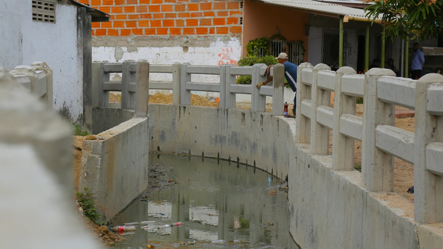 C.R.A entregó recuperación ambiental y paisajística del arroyo el Salao, en Soledad
