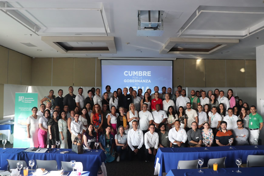 Cumbre por la gobernanza del agua en Colombia priorizó cuatro líneas de acción