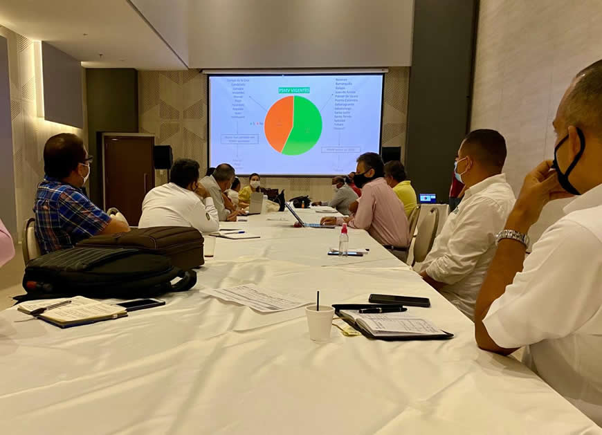 Con mesas de trabajo, C.R.A y Procuraduría socializan los PSMV
