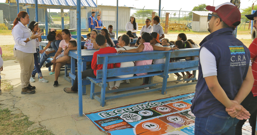 Con jornada pedagógica en Malambo, C.R.A celebró Día Mundial de la Educación Ambiental.